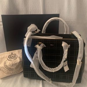 Ralph Lauren black handbag.  NWT.